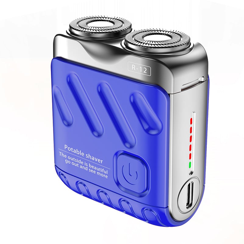 ⏰🔥 ¡Oferta Especial 50% OFF! 🪒 Afeitadora Eléctrica Portátil – Doble Anillo y Corte Preciso en Minutos ✨💈