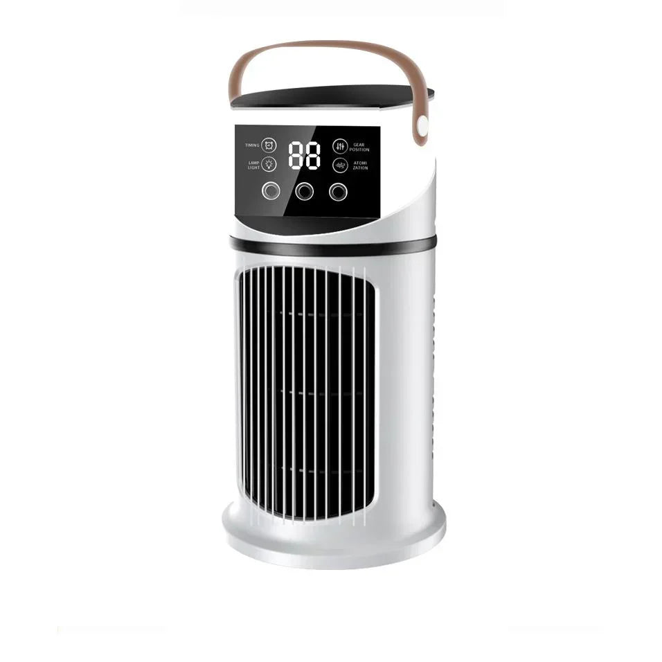❄️💨 ¡50% OFF! Ventilador Enfriador de Agua Multifuncional – Refresca y Humidifica tu Espacio