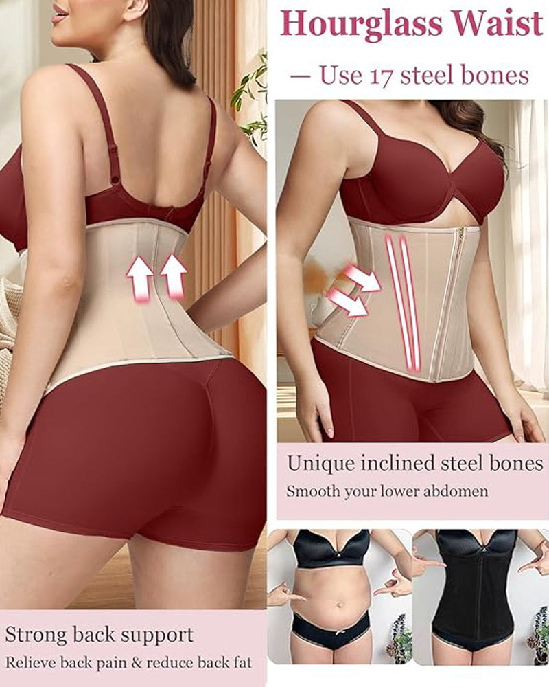 Shapshe® Top Reductor de Cintura con Cremallera y Ajuste Frontal tipo Body Tank Top