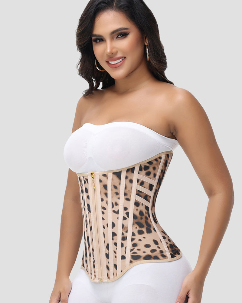 Shapshe® Fajas Colombianas Cinturilla con Cremallera Frontal y 3 Filas de Ganchos (Preventa)