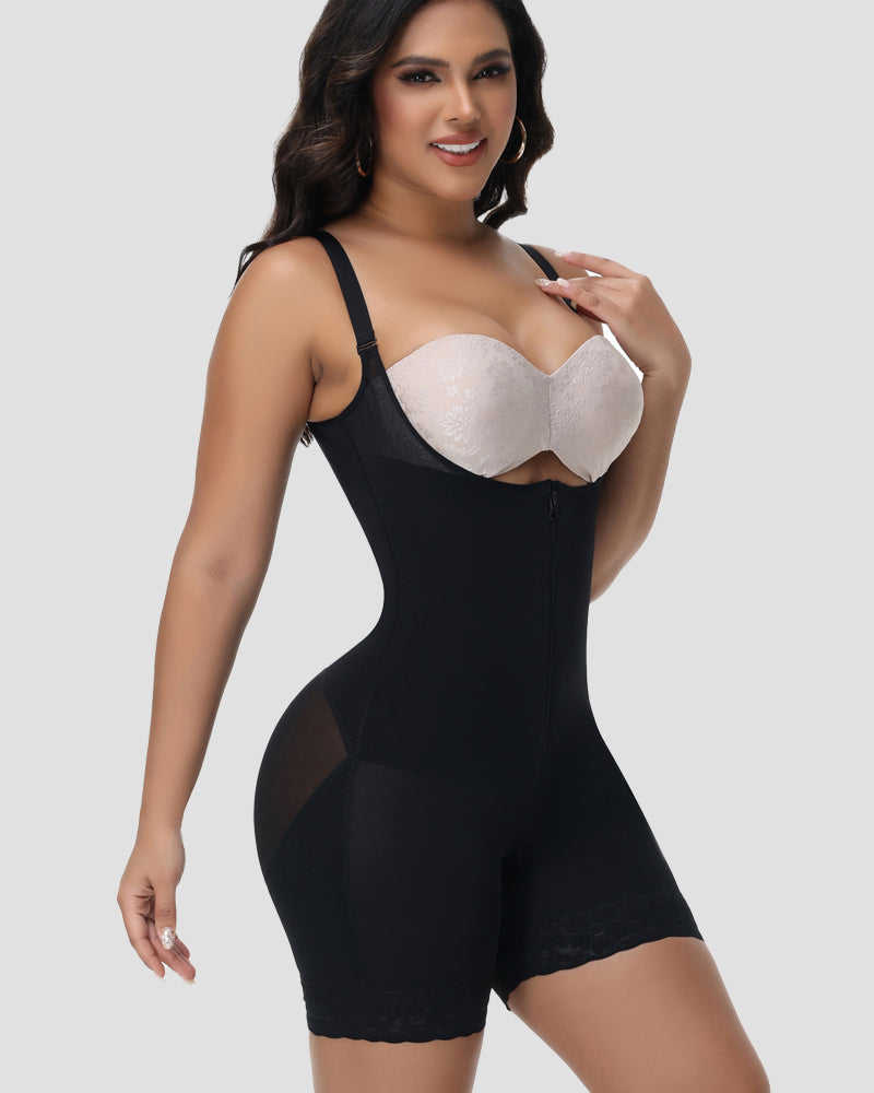 Shapshe® Fajas Colombianas Post Cirugía Moldeadoras Hasta Medio Muslo (Preventa)