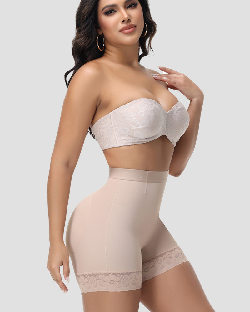 Shapshe® Shorts Moldeadores Sin Costuras de Cintura Alta con Efecto Levanta Glúteos (Preventa)