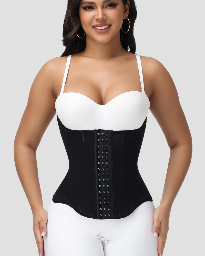 Shapshe® Fajas Colombianas con Ganchos Control de Abdomen Cinturilla Moldeadora