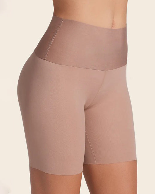 Shorts Moldeadores Cómodos de Cintura Alta sin Costuras con Control de Abdomen