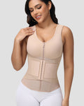Shapshe® Zipper & Button Double Pressure Sports Waist Trainer