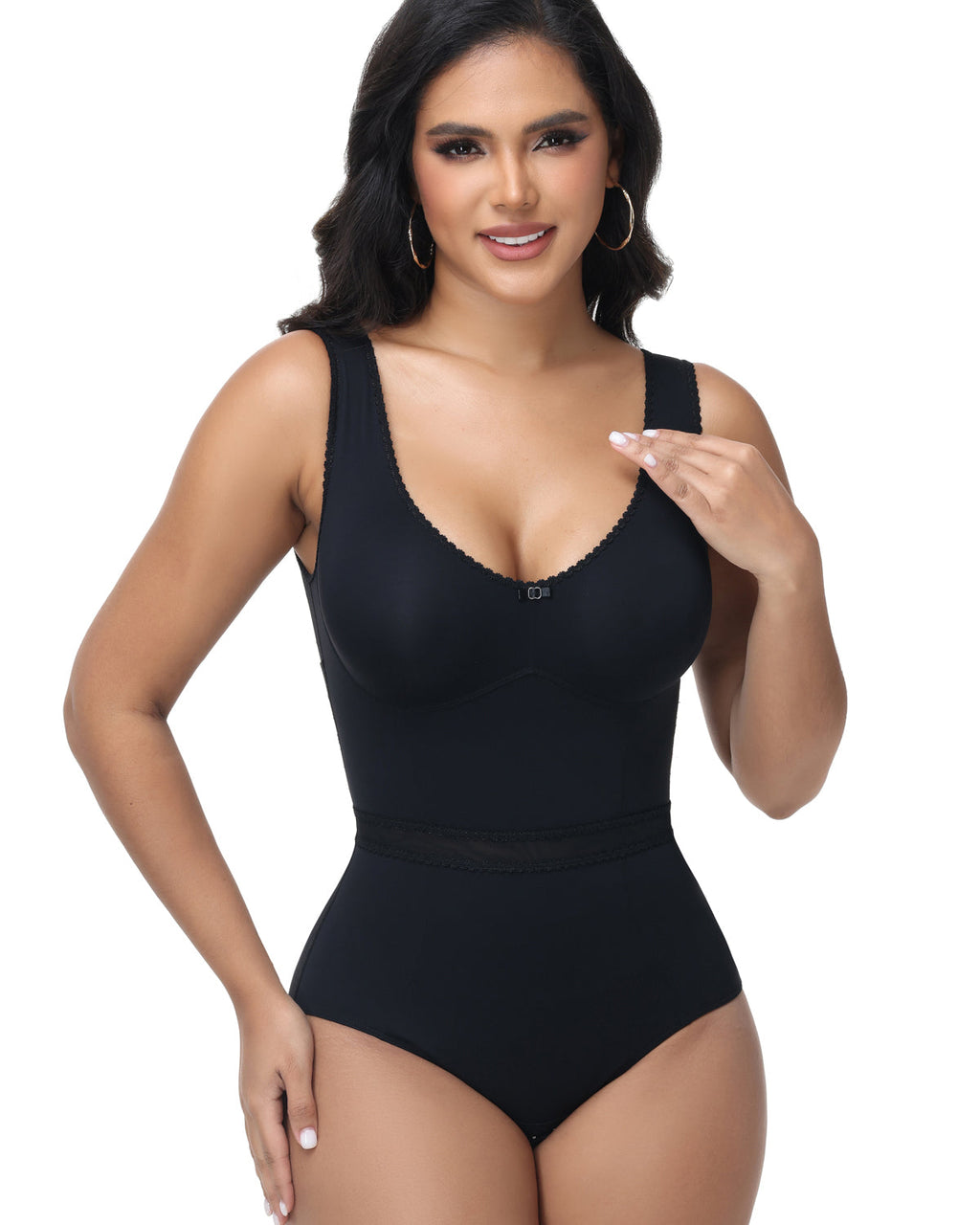 Shapshe® Body Moldeador Adelgazante con Control de Abdomen de Encaje