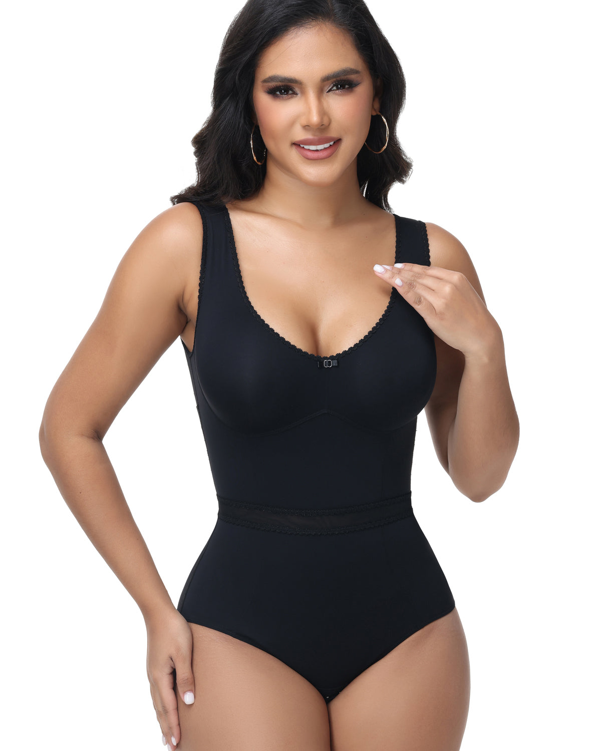 Shapshe® Body Moldeador Adelgazante con Control de Abdomen de Encaje