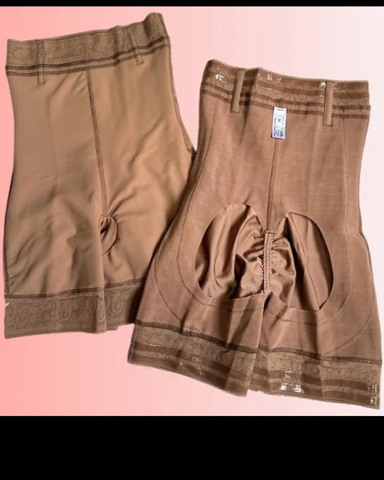 Shapshe® Pantalones Cortos Moldeadores de Cintura Alta con Control de Abdomen y Alta Compresión para Levantar Glúteos