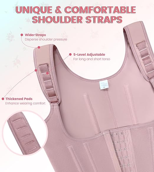 Shapshe® Fajas Colombianas Moldeadoras de Cuerpo Completo Control de Abdomen Levantamiento de Glúteos Post Cirugía Compresión