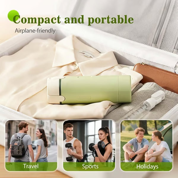 ⏰🔥 ¡50% DE DESCUENTO POR TIEMPO LIMITADO! 🧳 Botellas Dispensadoras 4 en 1 – Compactas, Herméticas y Perfectas para Tus Viajes ✈️🧴