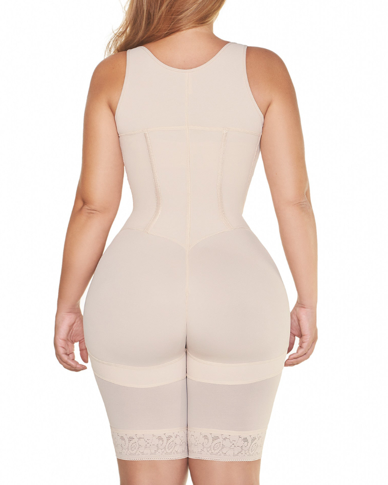 Shapshe® Faja Corporal Completa de Alta Compresión con Broche de Gancho
