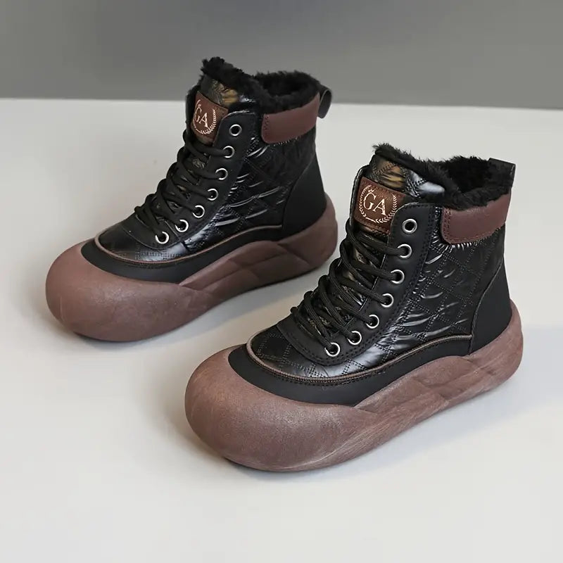 Botas Ortopédicas Algodón Polar Cumbre Serenidad Prisma, Alivio Inmediato y Postura Saludable