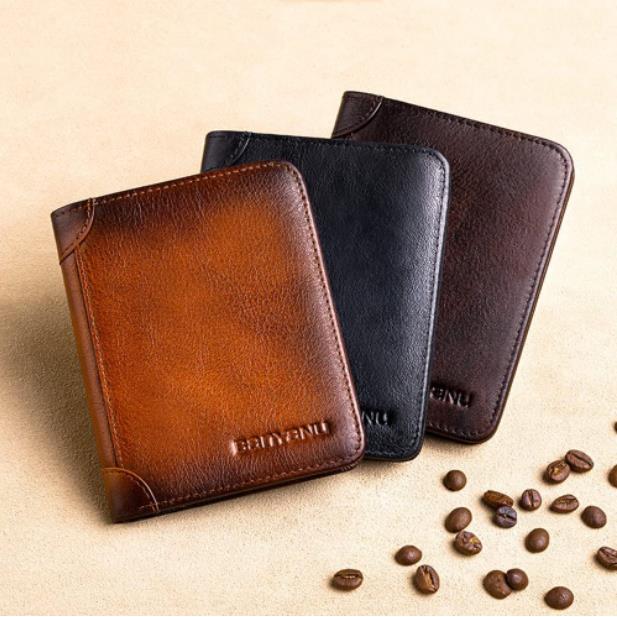 ⏰🔥 ¡50% DE DESCUENTO POR TIEMPO LIMITADO! 💼 Cartera Minimalista de Cuero para Hombre – Ultraplana, Segura y Elegante ✨🌟