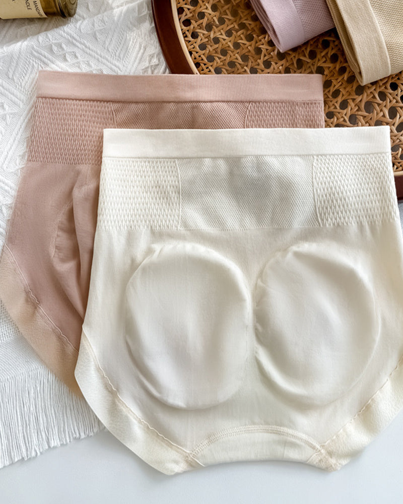 Bragas de Cintura Alta con Control Abdomen Sin Costuras, Antibacterianas y Levanta Glúteos