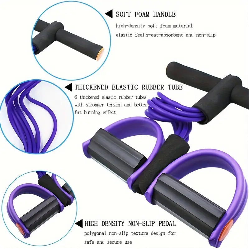 🔥 Cable de Tensión Multifuncional para Fitness – Ideal para Entrenamientos de Resistencia y Fuerza 💪⚡️