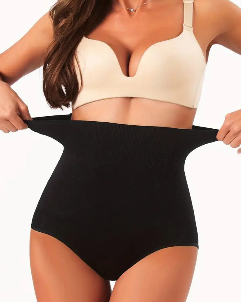 Bragas moldeadoras sin costuras de cintura alta, cómodas, con control de abdomen, levantamiento de cadera y efecto adelgazante