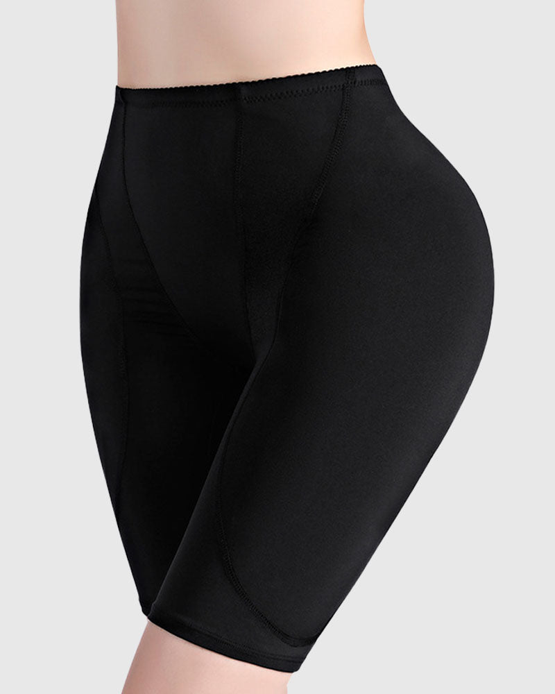 Shorts moldeadores para mujer, de tiro medio, control de abdomen y levantamiento de glúteos