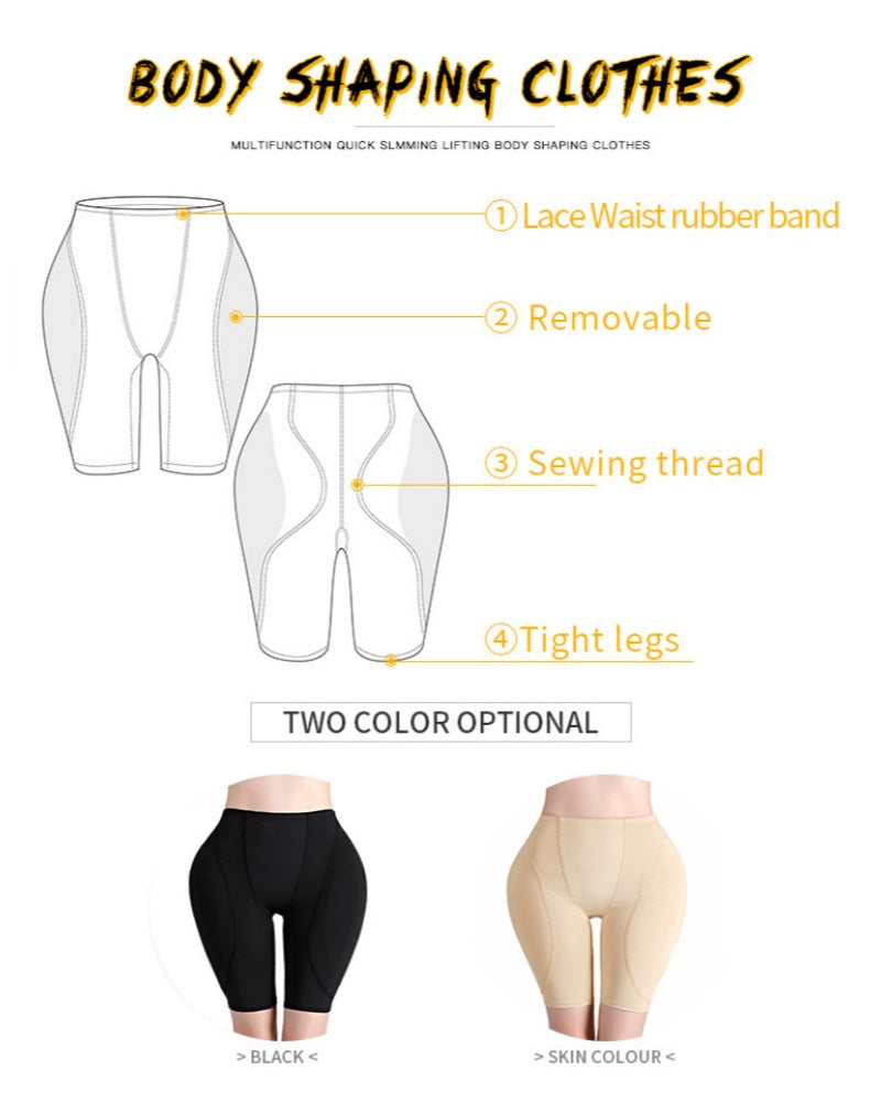 Shorts moldeadores para mujer, de tiro medio, control de abdomen y levantamiento de glúteos