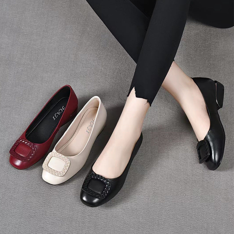 Zapato Ortopédico Cuero Suave Flor Aura Armonía, Comodidad y Corrección Postural Sin Dolor