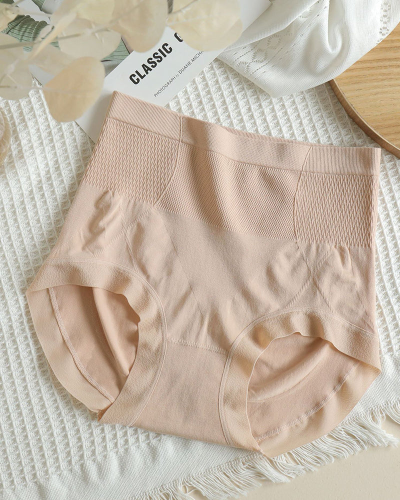 Bragas de Cintura Alta con Control Abdomen Sin Costuras, Antibacterianas y Levanta Glúteos