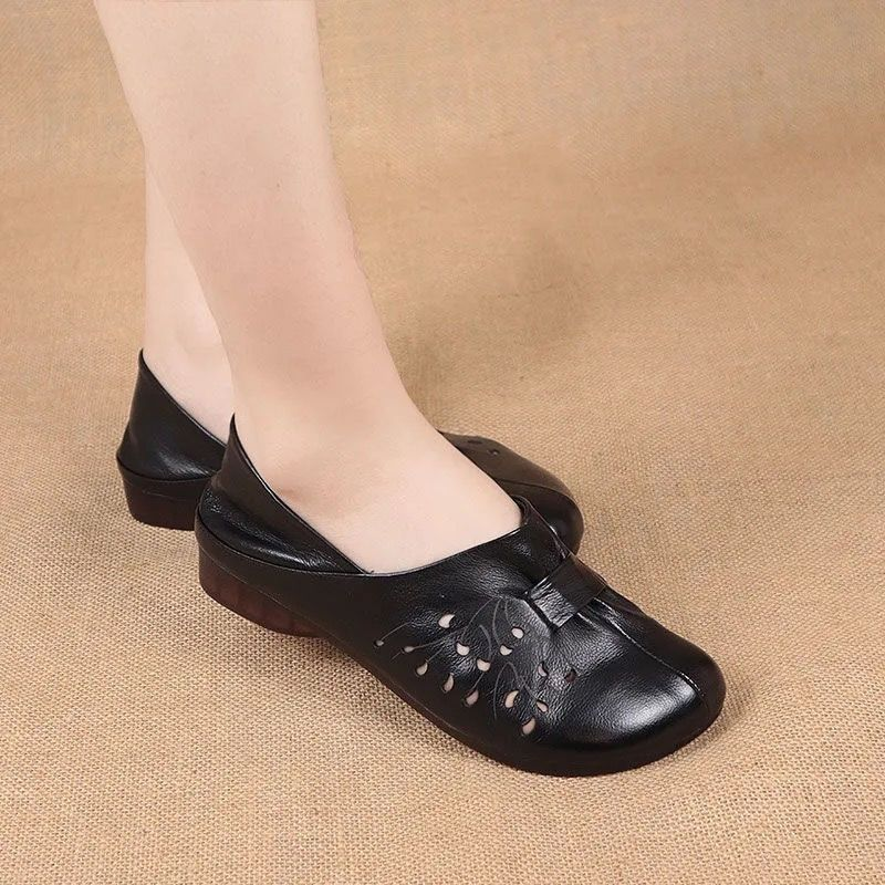 Zapato Ortopédico Cuero Suave Serenidad Cumbre Equilibrio, Confort Superior Todo el Día