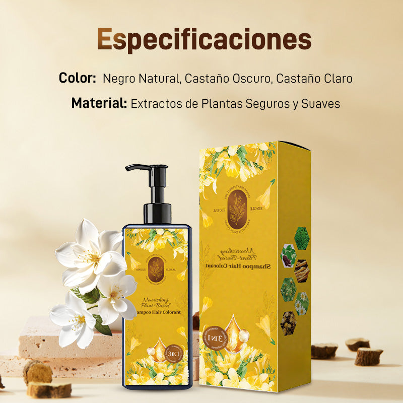 ⏰🔥 ¡50% DE DESCUENTO POR TIEMPO LIMITADO! 🌿✨ Tinte Capilar Nutritivo – Color Radiante y Cabello Suave Naturalmente 💇‍♀️💖