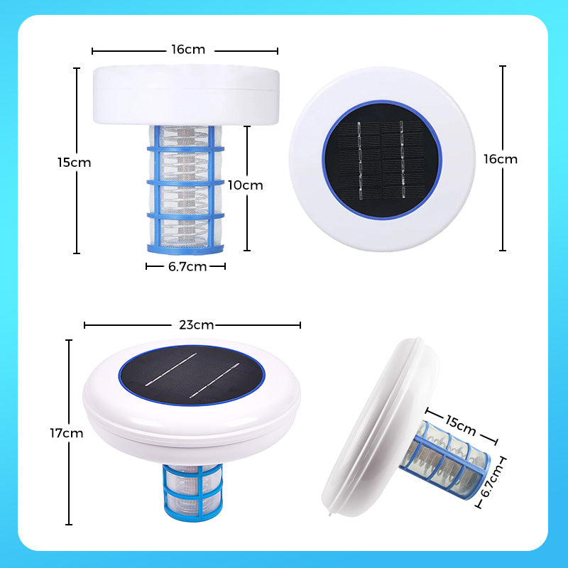 ⏰🔥 ¡50% DE DESCUENTO POR TIEMPO LIMITADO! ☀️ Ionizador Solar para Piscinas – Agua Cristalina y Saludable en Todo Momento 💧✨