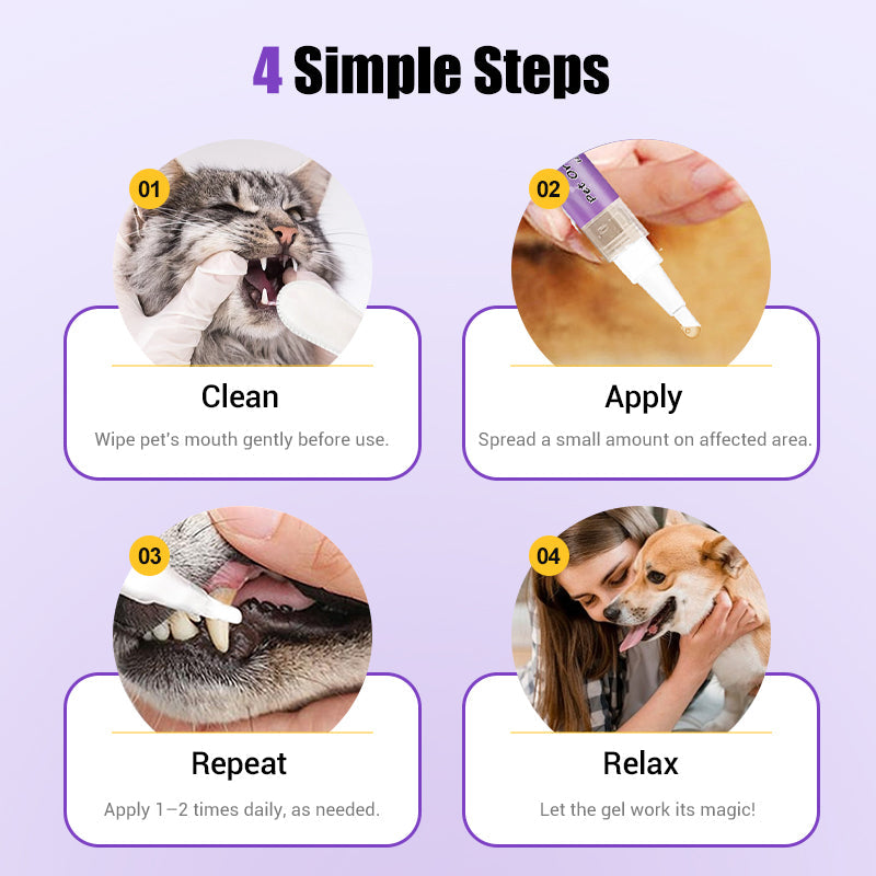 🔥 ÚLTIMO DÍA - COMPRA 1 Y LLÉVATE 1 GRATIS 🔥 Cepillo de dientes en gel reparador bucal para mascotas 🐱🐶
