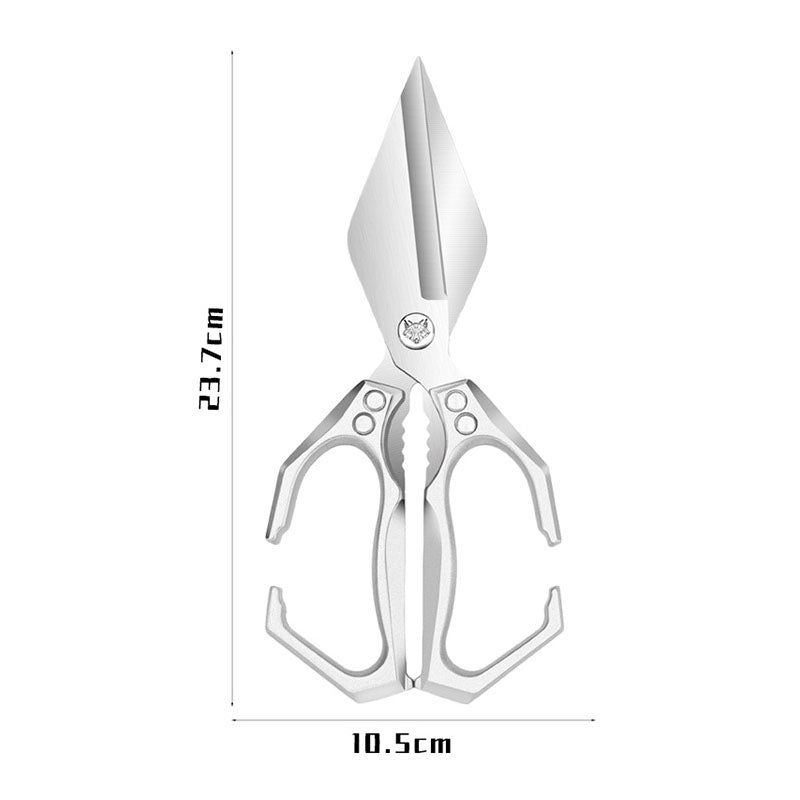 🔥 ¡50% DE DESCUENTO! 🔥 ✂️ Tijeras de Cocina Multifuncionales de Uso Intensivo – Corte Potente, Todo-en-Uno, Resistentes y Prácticas para el Día a Día 🍗🥬🛠️