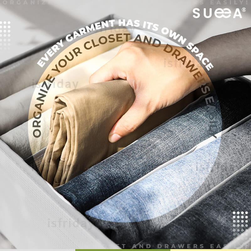 Sueea® Organizador de ropa mejorado con separadores