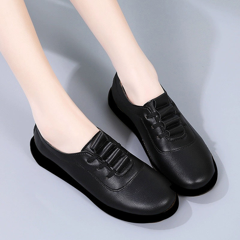 Zapatillas Deportivas Cuero Genuino Aura Camino Armonía, Comodidad y Estilo sin Dolor