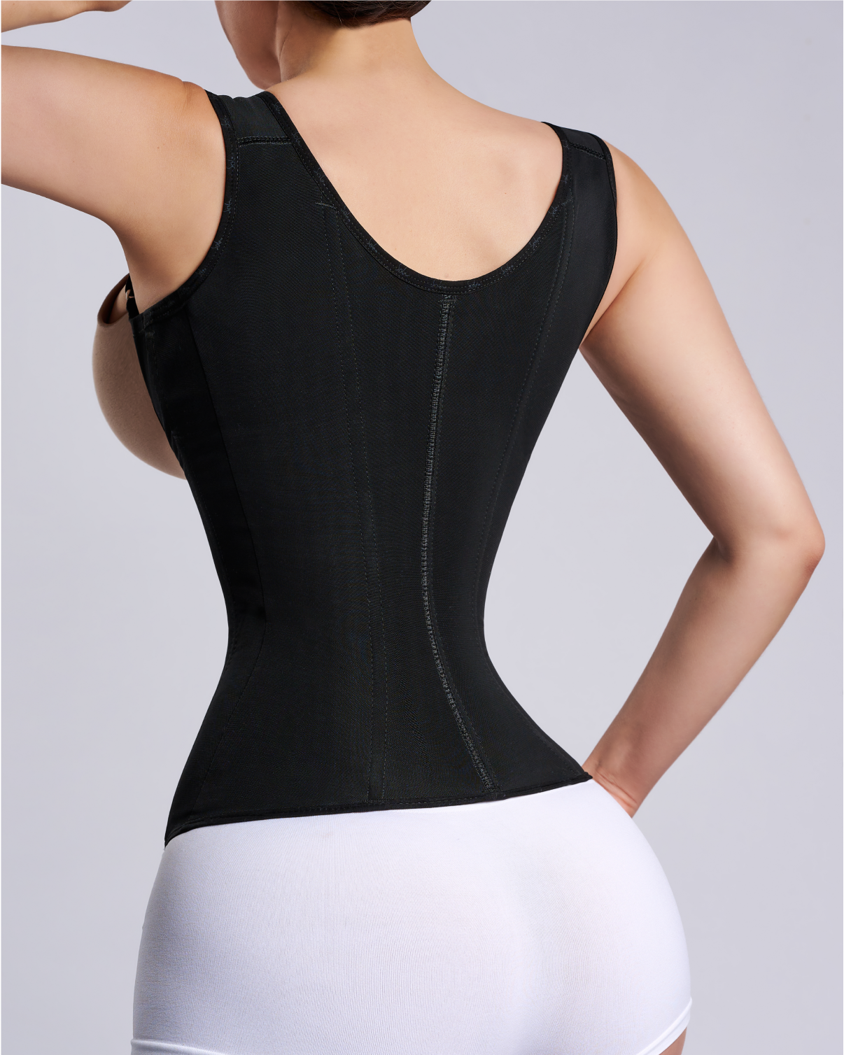 Chaleco Shapshe® para Mujer Reloj de Arena Moldeador de Cintura con Control de Abdomen Corsé con Ganchos