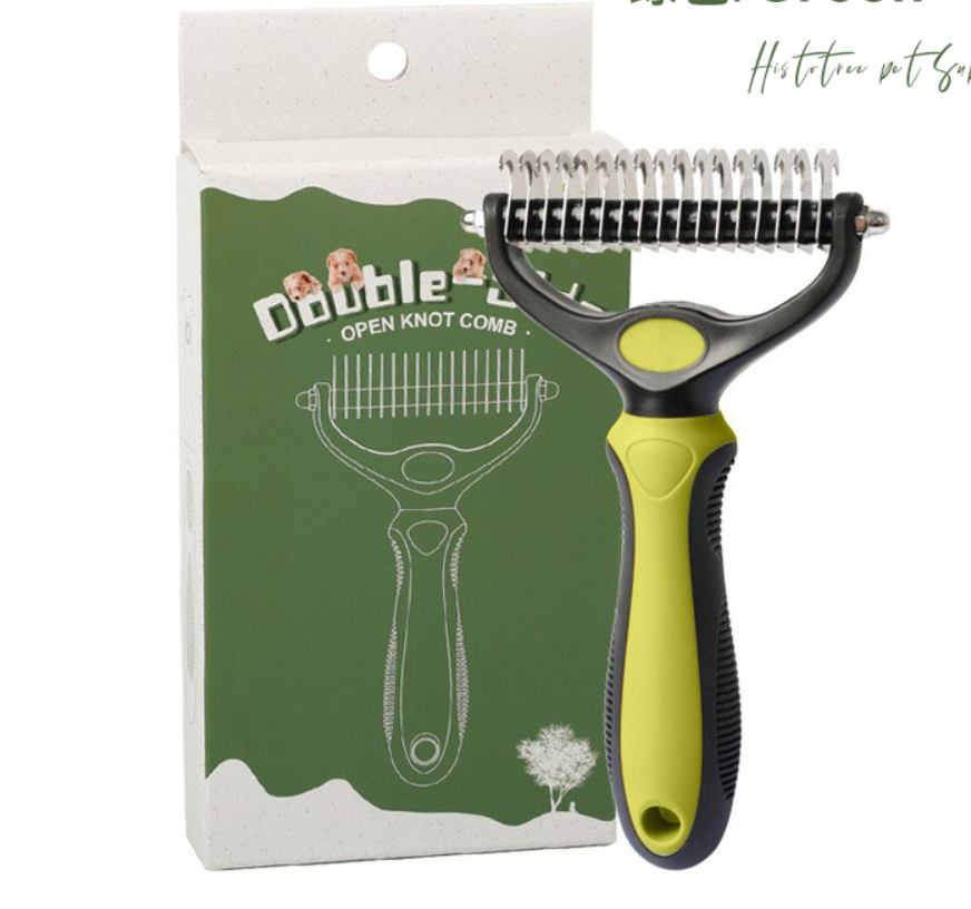⏰🔥 ¡50% DE DESCUENTO POR TIEMPO LIMITADO! 🐶🐱 Herramienta Profesional para Desenredar – Pelo Suave y Libre de Nudos en Mascotas ✨💖