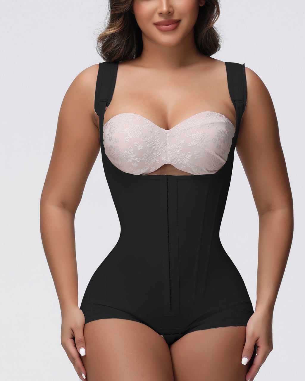 Shapshe® Fajas Colombianas Corset Moldeador Postparto Postcirugía con Varillas de Acero