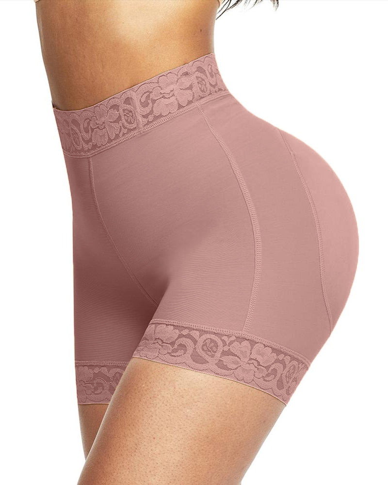 Shapshe® Shorts Moldeadores Levanta Glúteos de Cintura Media con Control de Abdomen para Mujer
