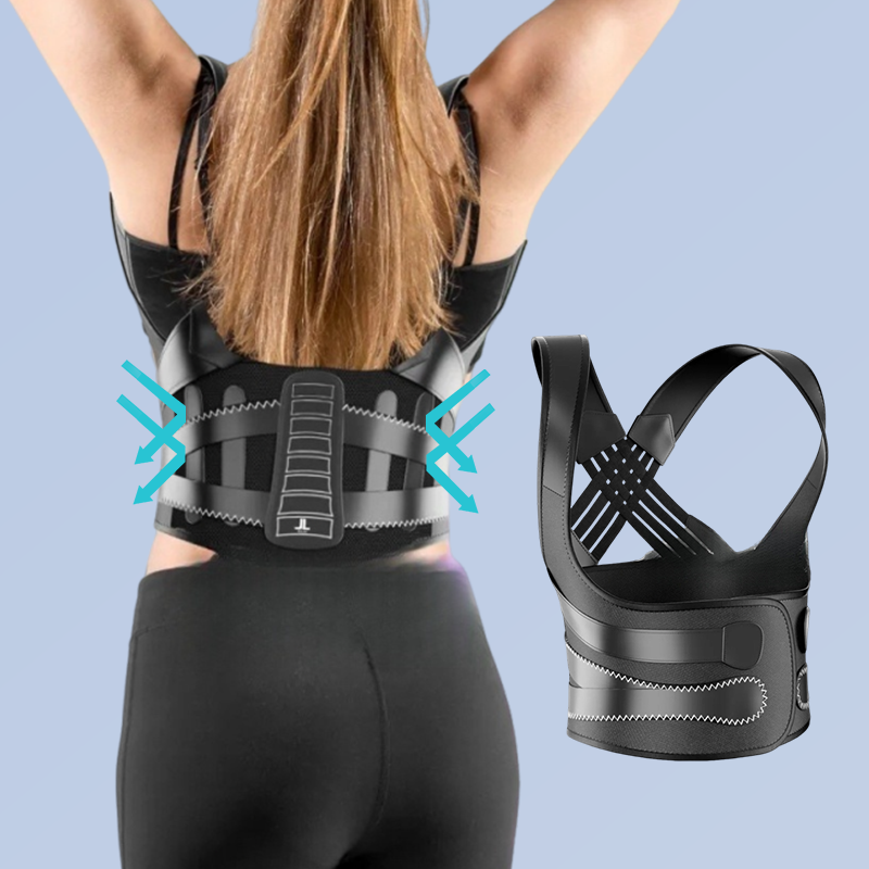 💪✨ Corrector de Postura Universal Ajustable – Gran Soporte para una Postura Saludable y Cómoda Todo el Día 🧘‍♂️🌟