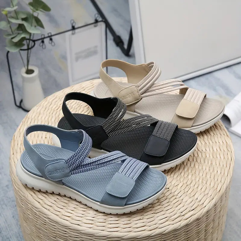 Sandalias de Tacón Suela Ultraflexible Calma Horizonte Serenidad, Alivio Inmediato y Comodidad Todo el Día