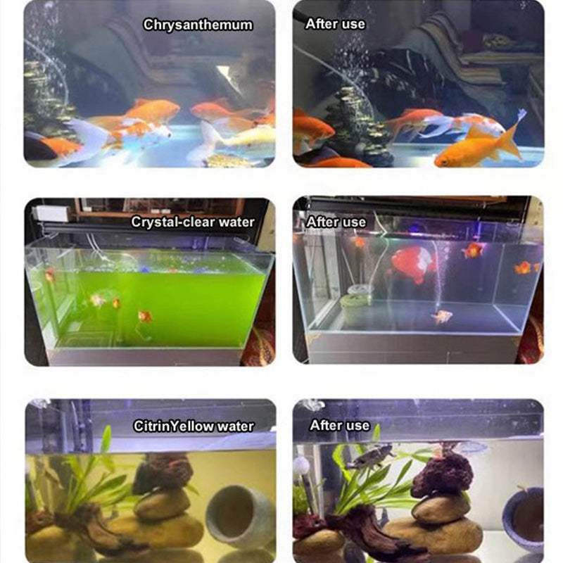 ⏰🔥 ¡50% DE DESCUENTO POR TIEMPO LIMITADO! 🐠 Estabilizador de Calidad del Agua – Mantén Tu Acuario Seguro y Saludable ✨💧