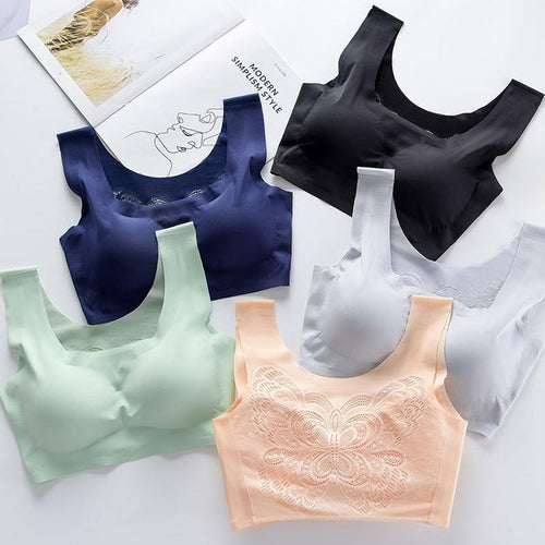 Sujetador Ultrafino Talla Grande Ice Silk Comfort