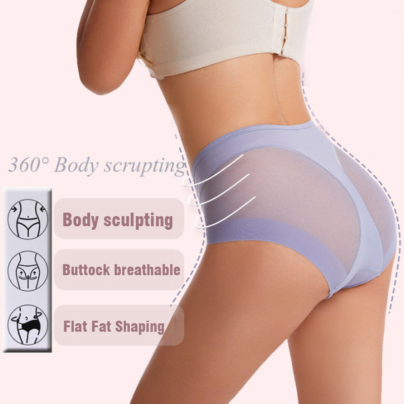 💞 Braga moldeadora de seda Ice con cintura alta 👙