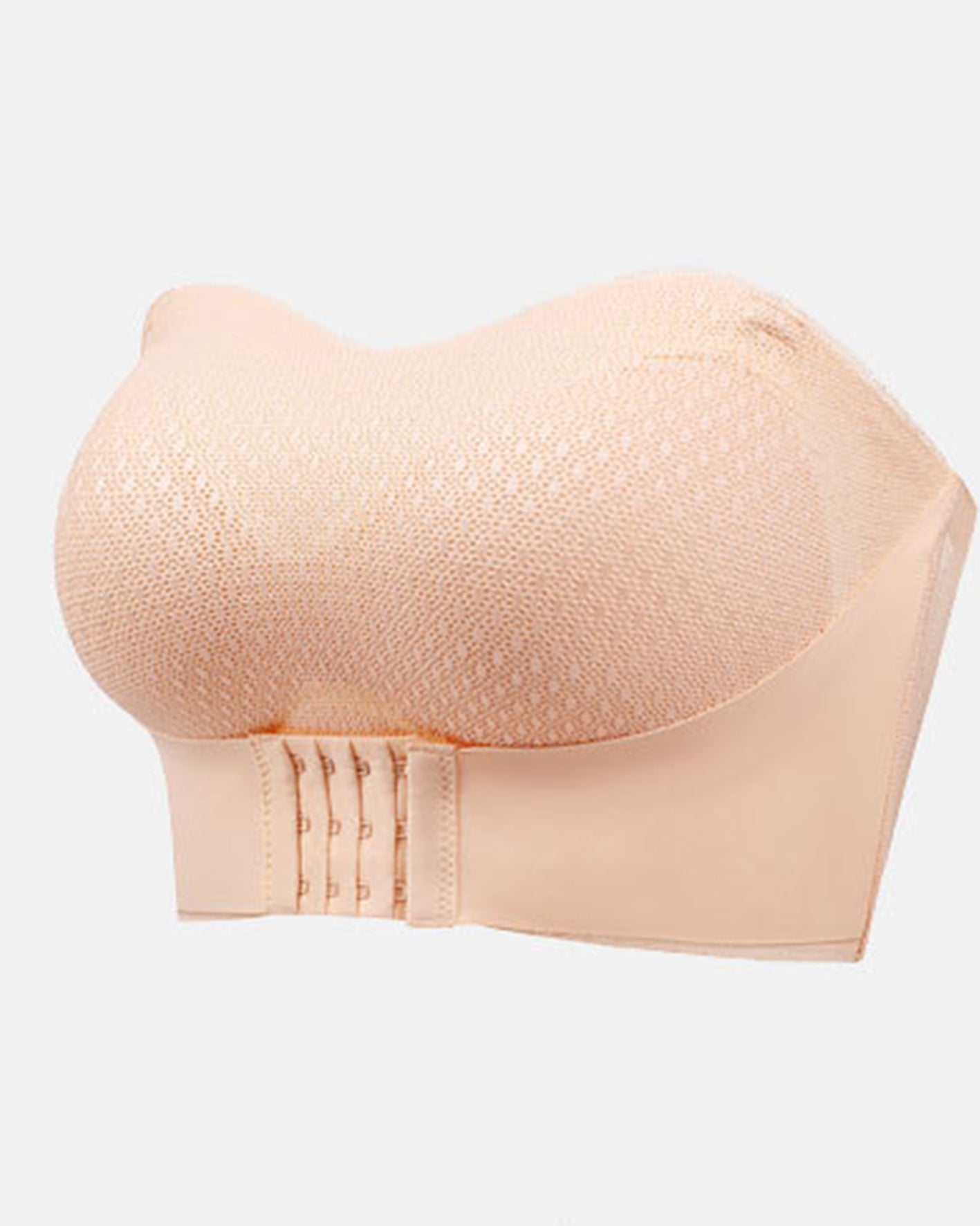 Sostén push-up sin tirantes, sin espalda, invisible, sin varillas, con cierre frontal rápido