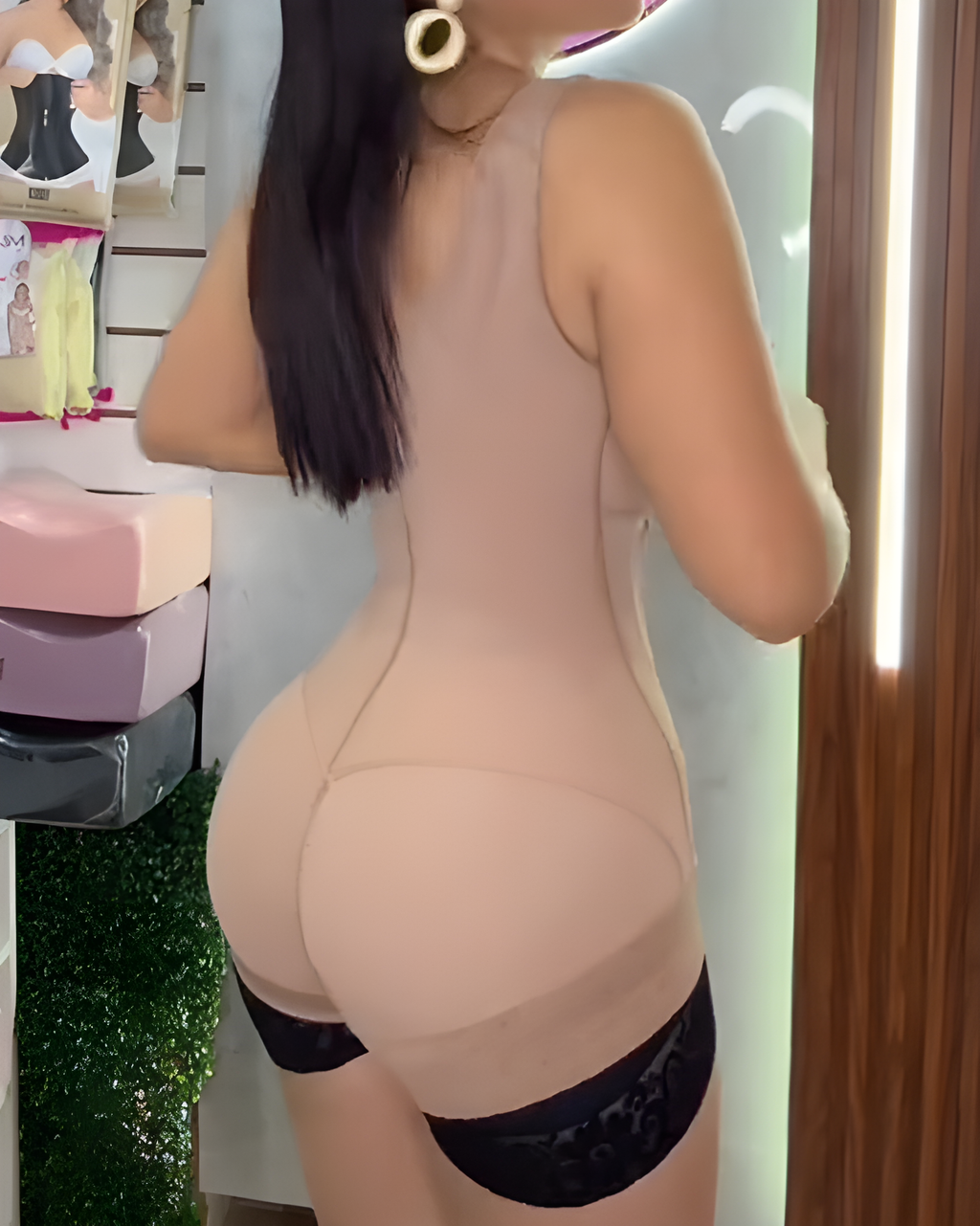 Shapshe® Fajas Colombianas Moldeador Corporal Overbust de Doble Compresión