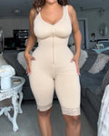Shapshe® Faja de Cuerpo Completo de Alta Compresión con Control de Abdomen y Levantamiento de Glúteos con Cierre de Cremallera