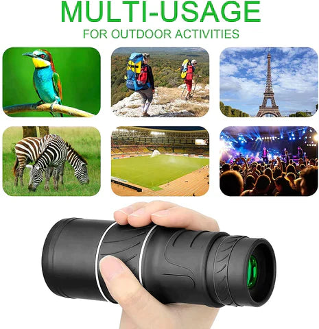🔭✨ Monocular Bifocal Portátil – Zoom Dual y Visión Clara HD para Exteriores 🌄