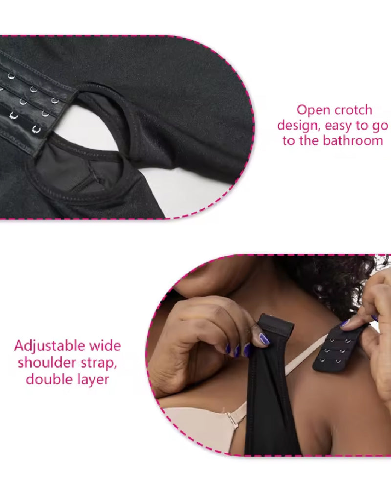 Shapshe® Body moldeador de compresión firme de cuerpo completo para control de abdomen