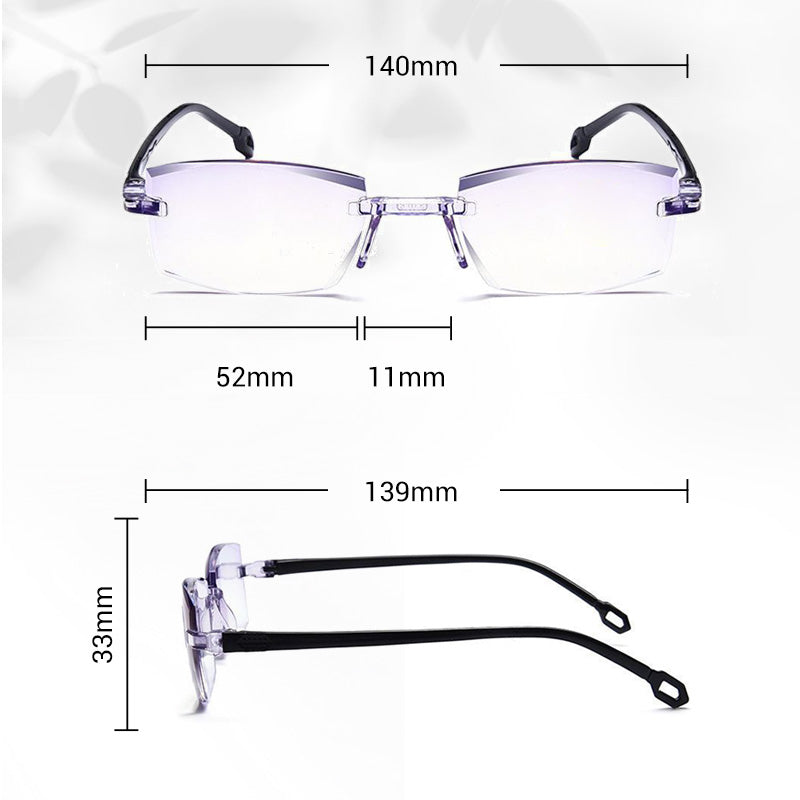 🔥 Gafas de Lectura Antiazules de Alta Dureza – Lentes de Zafiro para Protección y Estilo ✨👓