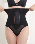 Bragas tanga de tiro alto con soporte para caderas y muslos, efecto levantador y con diseño de 9 copas