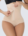 Shorts de malla transpirables de control abdominal y cintura alta