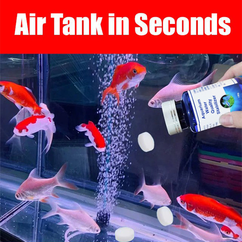 ⏰🔥 ¡50% DE DESCUENTO POR TIEMPO LIMITADO! 🐠 Estabilizador de Calidad del Agua – Mantén Tu Acuario Seguro y Saludable ✨💧