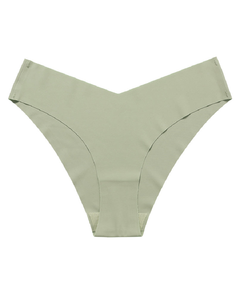 Bragas Sexy de Hielo de Seda, Tiro Bajo, Sin Costuras, Multicolor, Ropa Interior